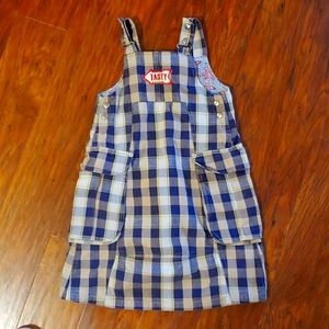 Oilily cargo dress, 4T